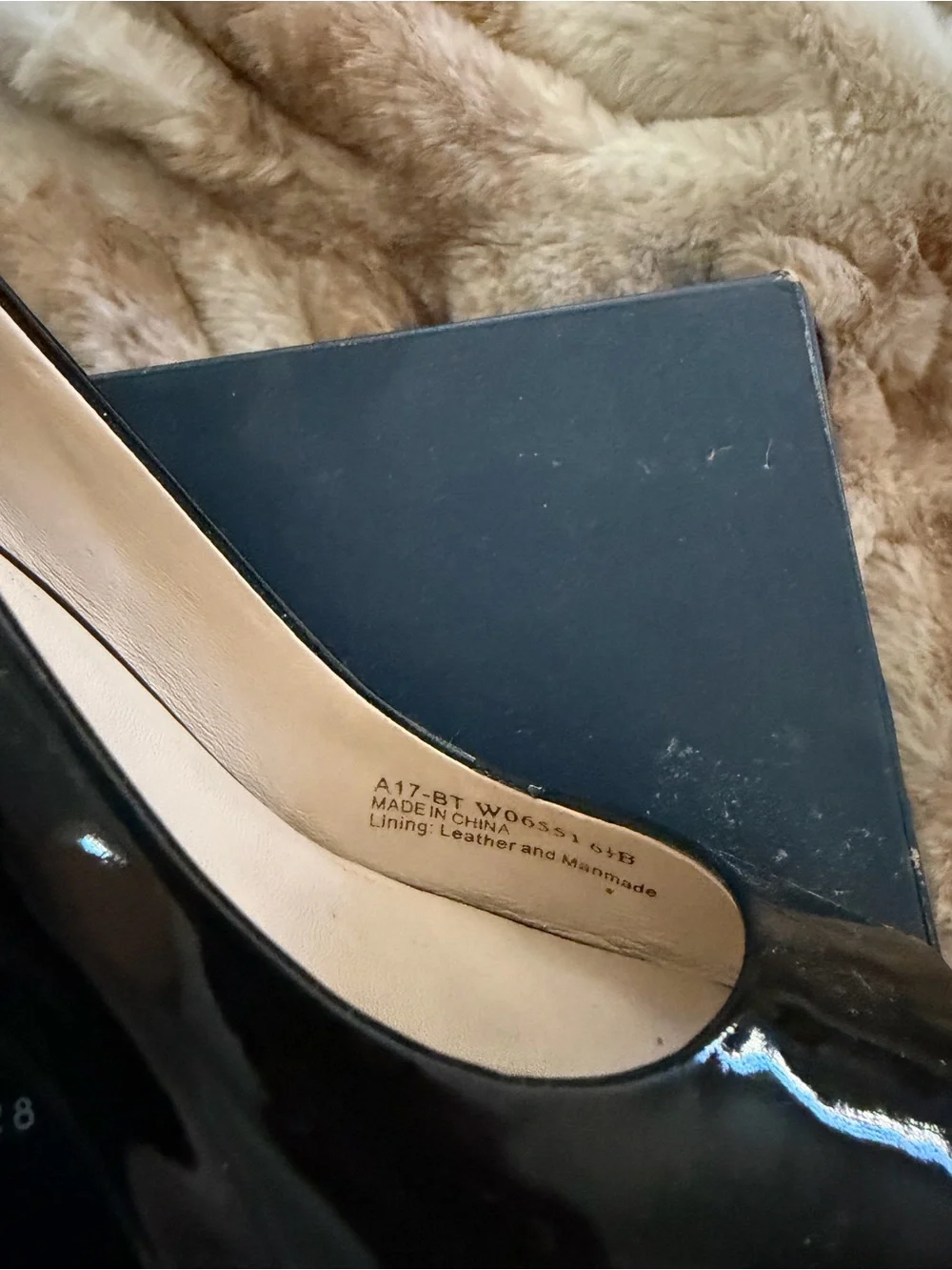 Cole Haan Black Patent Wedge Pumps